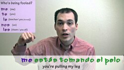 How to say "you're pulling my leg!" in Spanish (Día 19) Instructional Video