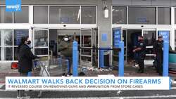 Walmart Walks Back Decision To Remove Firearms From Store Displays News Clip