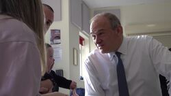 Sir Ed Davey visits Stepping Stones down syndrome charity News Clip
