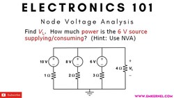 Electronics 101: Learn Node Voltage Analysis The Right Way! Instructional Video