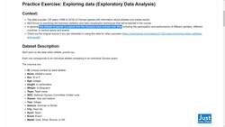 Python for Data Analysis: Step-By-Step with Projects - Olympic Games Project Overview Instructional Video