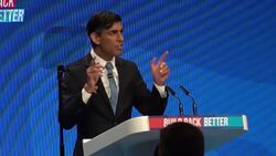 David Bond reacts to Rishi Sunak's speech at the Tory Conference News Clip