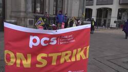 Civil servants strike in Birmingham News Clip