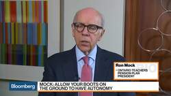 Policy Mistakes Are a Top Concern, Ontario Teachers’ Pension Plan CEO Says News Clip