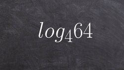 Tutorial - Evaluating Logarithms Without a Calculator Instructional Video