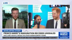 US government court filings keep Prince Harry's immigration forms secret News Clip