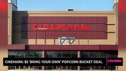 Cinemark: $5 ‘Bring Your Own’ Popcorn Bucket Deal News Clip