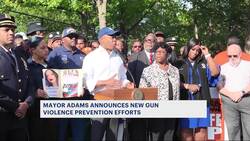 Mayor Adams announces 1,000 new officers in the Bronx after week of gun violence News Clip