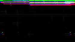 Noise on Analog TV Screen VHS Stock Footage