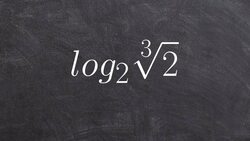 Tutorial - How To Evaluate a Logarithm To The Third Root of a Number Instructional Video