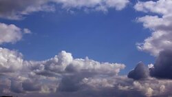 Cloudscape Zoom Stock Footage