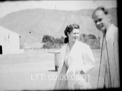 Pals Reunited 1930s Stock Footage