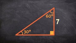 How to use special right triangles to find missing lengths Instructional Video