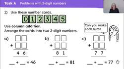 Use column addition to solve problems Instructional Video