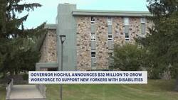 Hochul announced $32 million investment to support people with disabilities News Clip