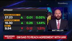 GM Reaches Tentative Deal to End UAW Strike News Clip