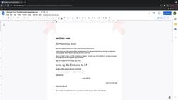 Google Docs Fundamentals - Using Tabs Instructional Video