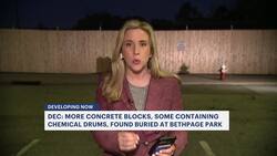 DEC: 6 more concrete blocks, some containing chemical drums, found buried at Bethpage Park News Clip