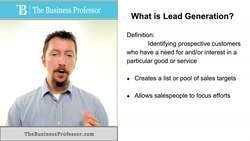 Marketing - What is Lead Generation Instructional Video