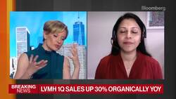 LVMH 1Q Sales Up 30% Organically Year-Over-Year News Clip