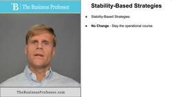 Stability-Based Strategy Instructional Video