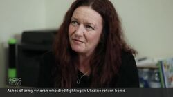 Ashes of Canadian who died fighting in Ukraine return home News Clip