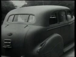 Eisenhower talks to troops ahead of Normandy Invasion. US soldiers at leisure in army camp in UK. Eating, cutting hair, learning French. 1944 Stock Footage