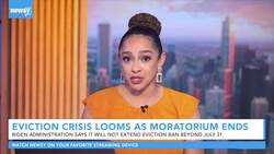 Housing Crisis Looms As Eviction Moratorium Comes To An End News Clip