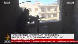 Syrian government shelling kills four Turkish soldiers in Idlib News Clip
