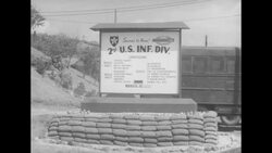 Army Secretary Robert Stevens, Gen. Maxwell Taylor, and Gen Mark Clark visit 2nd US Infantry Division in Korea News Clip