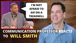 Communication Professor's Reaction to Will Smith "Not Afraid to Die on a Treadmill" Instructional Video