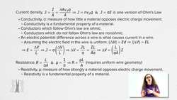 Current, Resistance, and Simple Circuits - Review for AP Physics C: Electricity and Magnetism Instructional Video