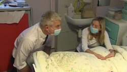 Health Secretary has been confronted by a concerned mother News Clip