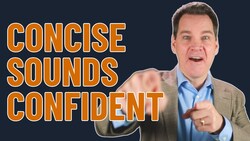 How to Communicate Clearly and Confidently Using Concise Sentences Instructional Video