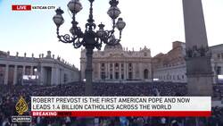 Head of Catholic Church chosen: First American pope takes name Pope Leo XIV News Clip