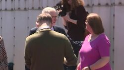 Jeremy Corbyn meeting veterans in Hartlepool News Clip