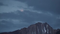 Clouds on the moon Ny Alesund in Svalbard, Norway News Clip