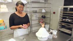 How to Make a Dress for a Princess Doll Cake Using Fondant Instructional Video