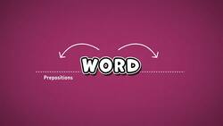 I WONDER - What Is A Preposition? Instructional Video