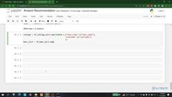 Recommender Systems: An Applied Approach using Deep Learning - Rating Our Data Instructional Video