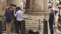 Transport Secretary Grant Schapps arrives at BBC News Clip