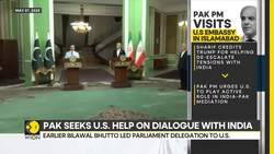 Pakistan PM credits us for helping de-escalate India-Pak tensions News Clip