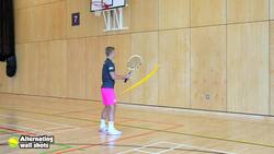 Striking - (Tennis) Alternating wall shots Instructional Video