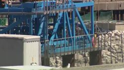 Police and border force officers at Dover Harbour News Clip