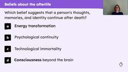 Non-religious beliefs about death and the afterlife Instructional Video