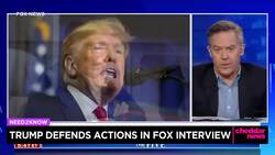 Trump Denies Showing Classified Document After Leaving White House News Clip