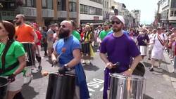 Thousands line the streets for Brighton Pride parade News Clip