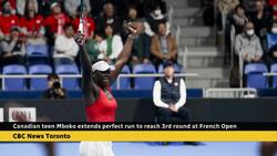 Toronto’s Victoria Mboko soars to 3rd round at French Open News Clip