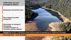 Drought on B.C.'s Sunshine Coast prompts state of emergency News Clip