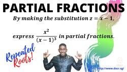 Partial Fractions with Repeated Roots! Instructional Video